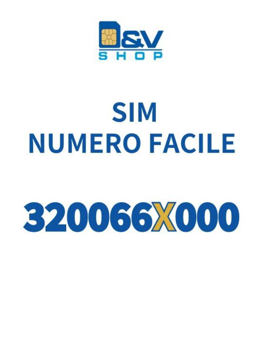SIM Wind3 Numero Facile 320066X000